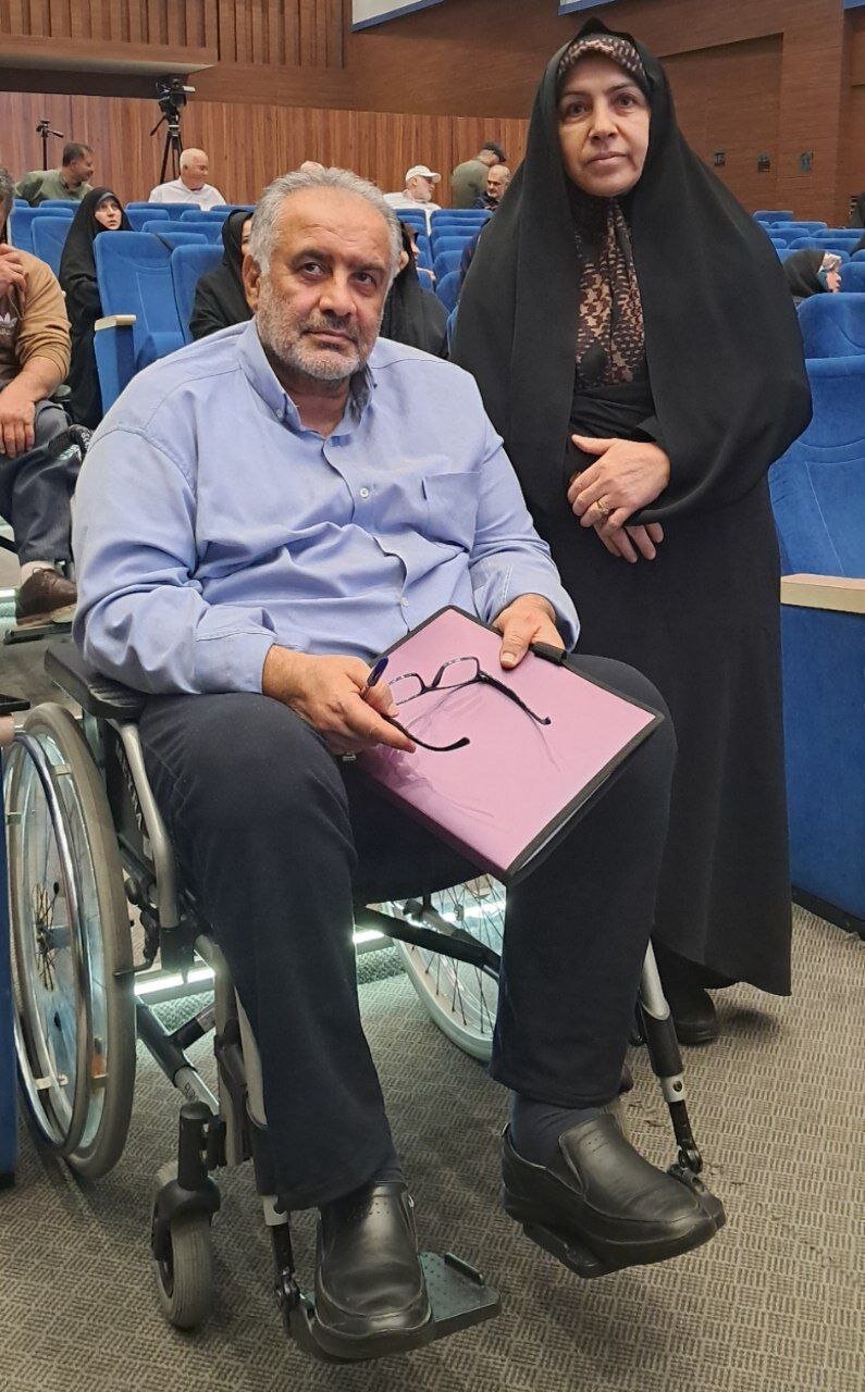 روایت ۴۰ سال زندگی در کنار جانباز ۷۰ درصد/ با عشق پیر میشویم!