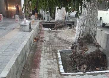 ساماندهی انهار خیابان شریعتی