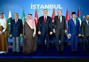 نشست ۷ کشور اسلامی و عربی در ترکیه درباره غزه