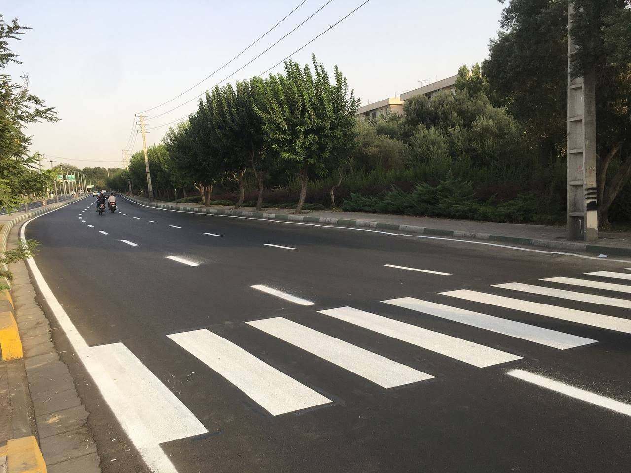 بزرگراه بسیج با آسفالت مکانیزه بهسازی شد