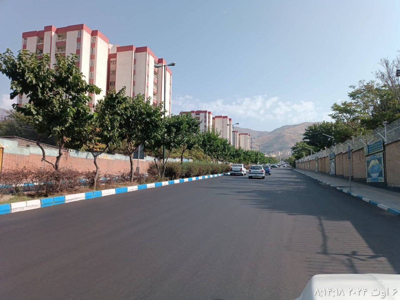 افزایش ۱۳۰ درصدی آسفالت معابر منطقه یک