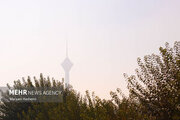 هوای تهران آلوده است