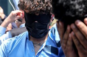 عملیات پلیس علیه اراذل و اوباش در غرب تهران