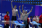 برنز شنای تیمی به ایران رسید