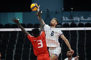 پیروزی بی دردسر تیم ملی والیبال ایران مقابل چاد