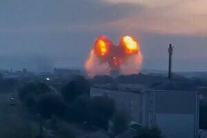 پایگاه نظامی و تأسیسات پدافند هوایی اوکراین هدف قرار گرفت