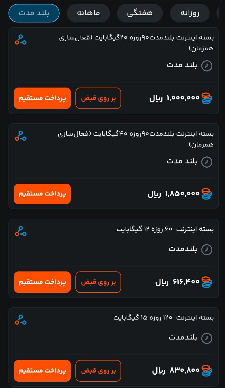 ابهام عجیب در بسته‌های  اینترنت همراه اول!