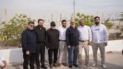 بازدید فرماندهان سپاه از پروژه «مهر خلیج فارس»