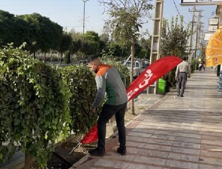 حذف زوائد بصری و فیزیکی از معابر منطقه ۲