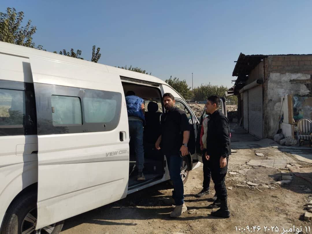 جمع‌آوری و ساماندهی معتادان متجاهر در منطقه ۱۹