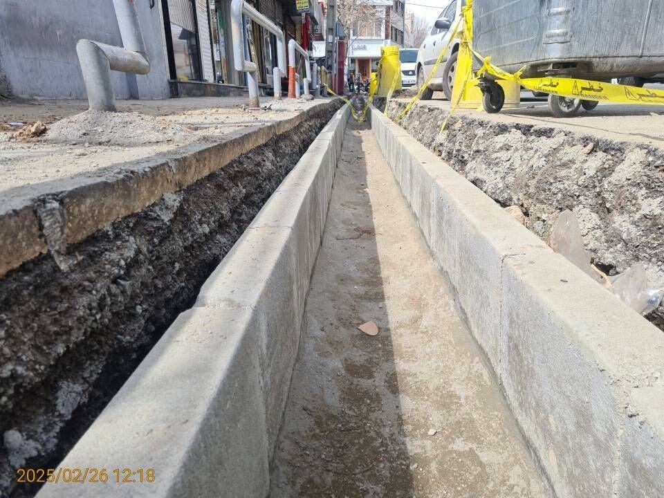 پروژه جمع‌آوری آب‌های سطحی کن تکمیل شد