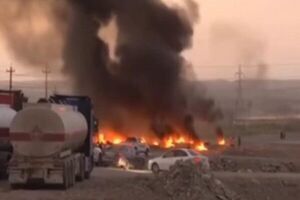 درگیری شدید در اربیل عراق میان عشایر و نیروهای پیشمرگه اقلیم