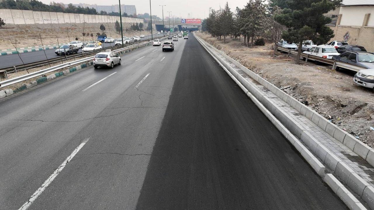 پایان تعریض بزرگراه شهید لشگری