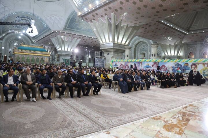 همایش نسل آرمانی با حضور ۲۰۰۰ دانش‌آموز قرآنی برگزار شد