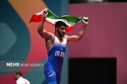 جایزه پدیده سال کشتی فرنگی به کشتی‌گیر ایرانی رسید