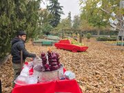 اجرای گذر پاییزی در بوستان‌های بزرگ منطقه یک