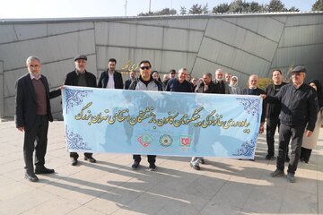 برگزاری پیاده‌روی خانوادگی در موزه ملی دفاع مقدس