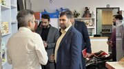 بازدید سردار امیریان از مجموعه های صنایع خلاق فرهنگی