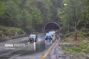 بارش برف و باران در جاده‌های ۲۴ استان
