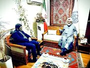 دیدار رئیس سازمان هنری و امور سینمایی دفاع مقدس و مقاومت با دبیر شورای عالی انقلاب فرهنگی