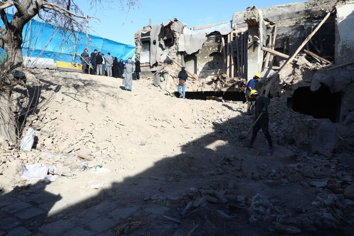 زنگ مرمت عمارت امین لشگر در محله عولاجان به صدا در آمد