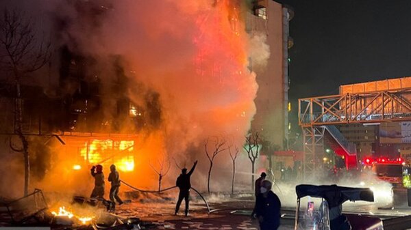 خیریه آبشار عاطفه‌ها در آتش اغتشاشگران سوخت