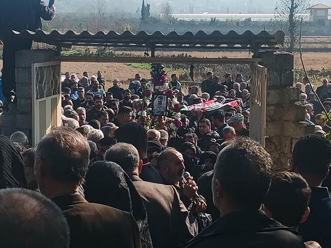 تشییع پیکر مطهر شهید مدافع امنیت در قائمشهر