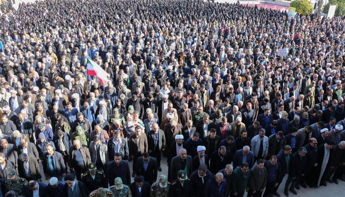 تشییع پیکر مطهر شهدای مدافع امنیت فراجا فارس در شیراز