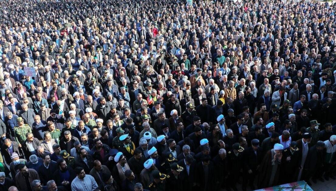 تشییع پیکر مطهر شهدای مدافع امنیت فراجا فارس در شیراز