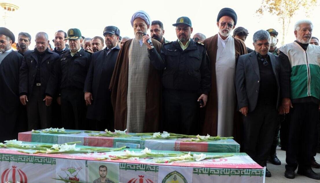 تشییع پیکر مطهر شهدای مدافع امنیت فراجا فارس در شیراز