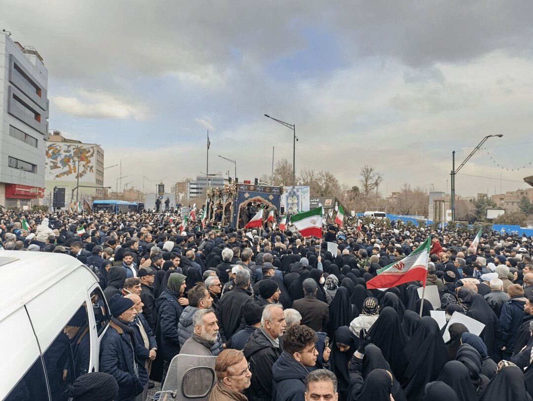 مراسم تشییع پیکر شهدای مقاومت ملی در تهران برگزار شد