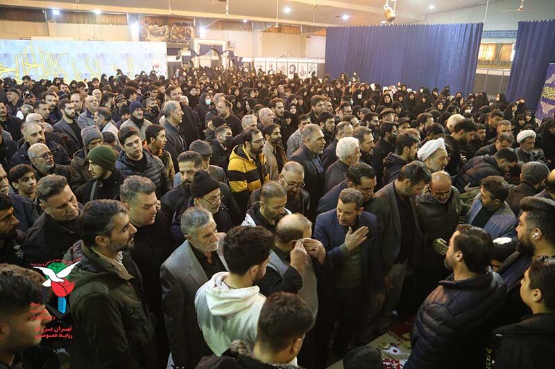 تدفین شهدای اغتشاشات، در گلزار بهشت زهرا (س) تهران