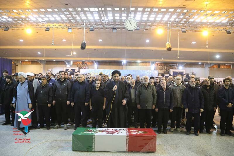 تدفین شهدای اغتشاشات، در گلزار بهشت زهرا (س) تهران