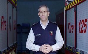 مهار آتش سوزی در بزرگراه چمران