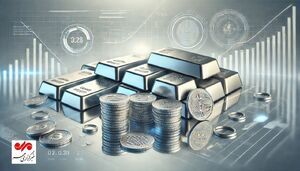 قیمت جهانی نقره ۶ درصد افزایش یافت