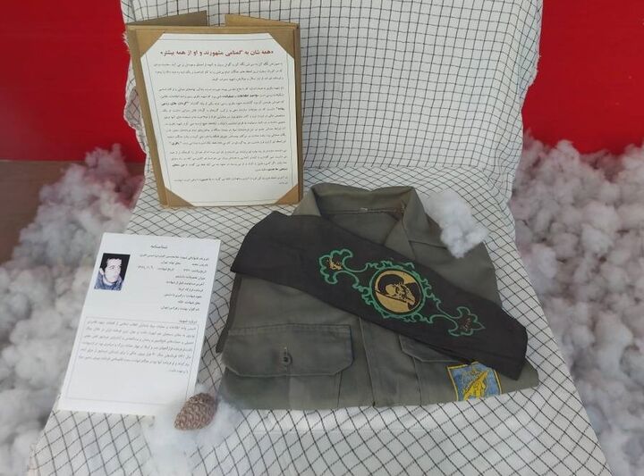 حسن باقری «شهید ماه» موزه مرکزی شهدا شد