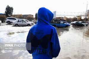 ورود سامانه بارشی به ایران طی فردا