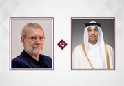 شرایط منطقه محور رایزنی علی لاریجانی و نخست وزیر قطر