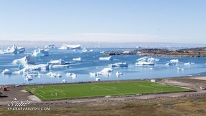 گرینلند از فوتبال جهانی محروم شد