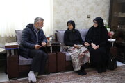 فیلم/ دیدار مدیرکل حوزه ریاست بنیاد شهید با خانواده شهدای اغتشاشات
