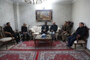 گزارش تصویری/ ادامه دیدارهای مسئولان بنیاد شهید با خانواده شهدای اغتشاشات