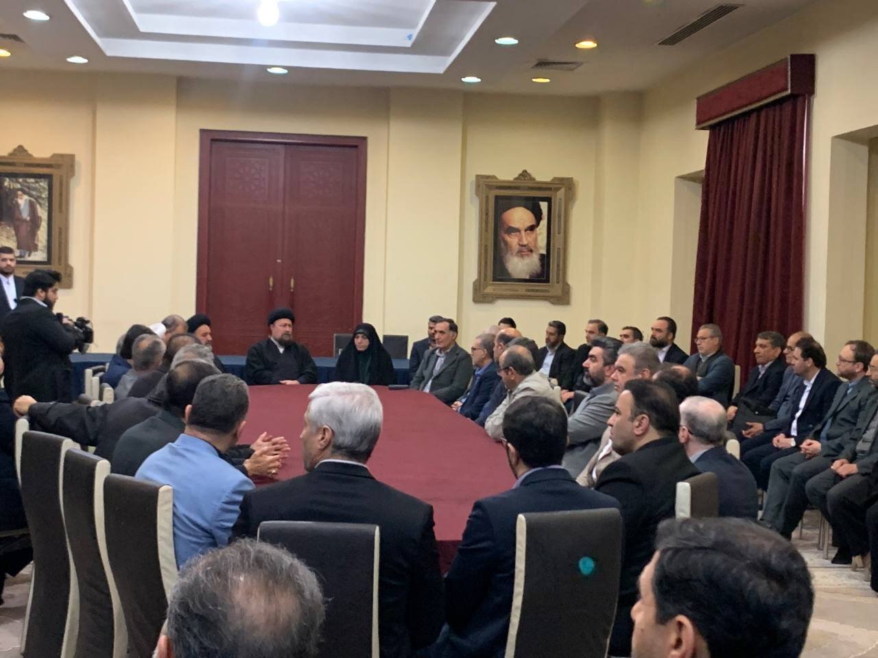دیدار رئیس و مدیران بنیاد شهید با تولیت آستان امام خمینی(ره)