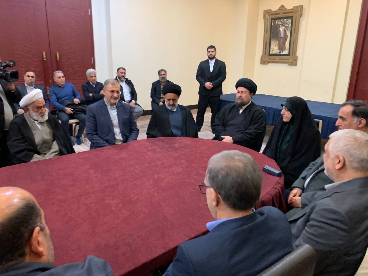 دیدار رئیس و مدیران بنیاد شهید با تولیت آستان امام خمینی(ره)