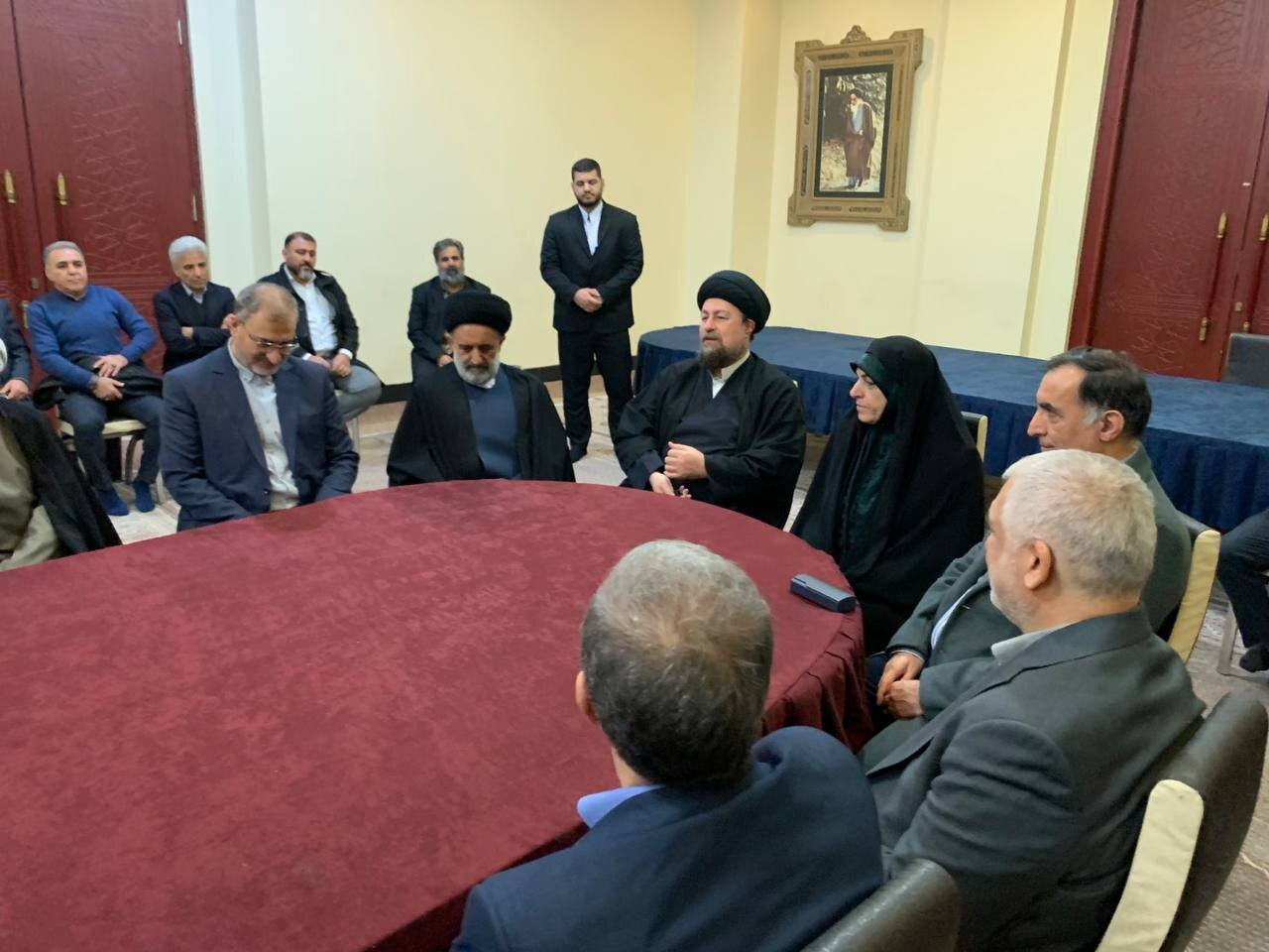 دیدار رئیس و مدیران بنیاد شهید با تولیت آستان امام خمینی(ره)