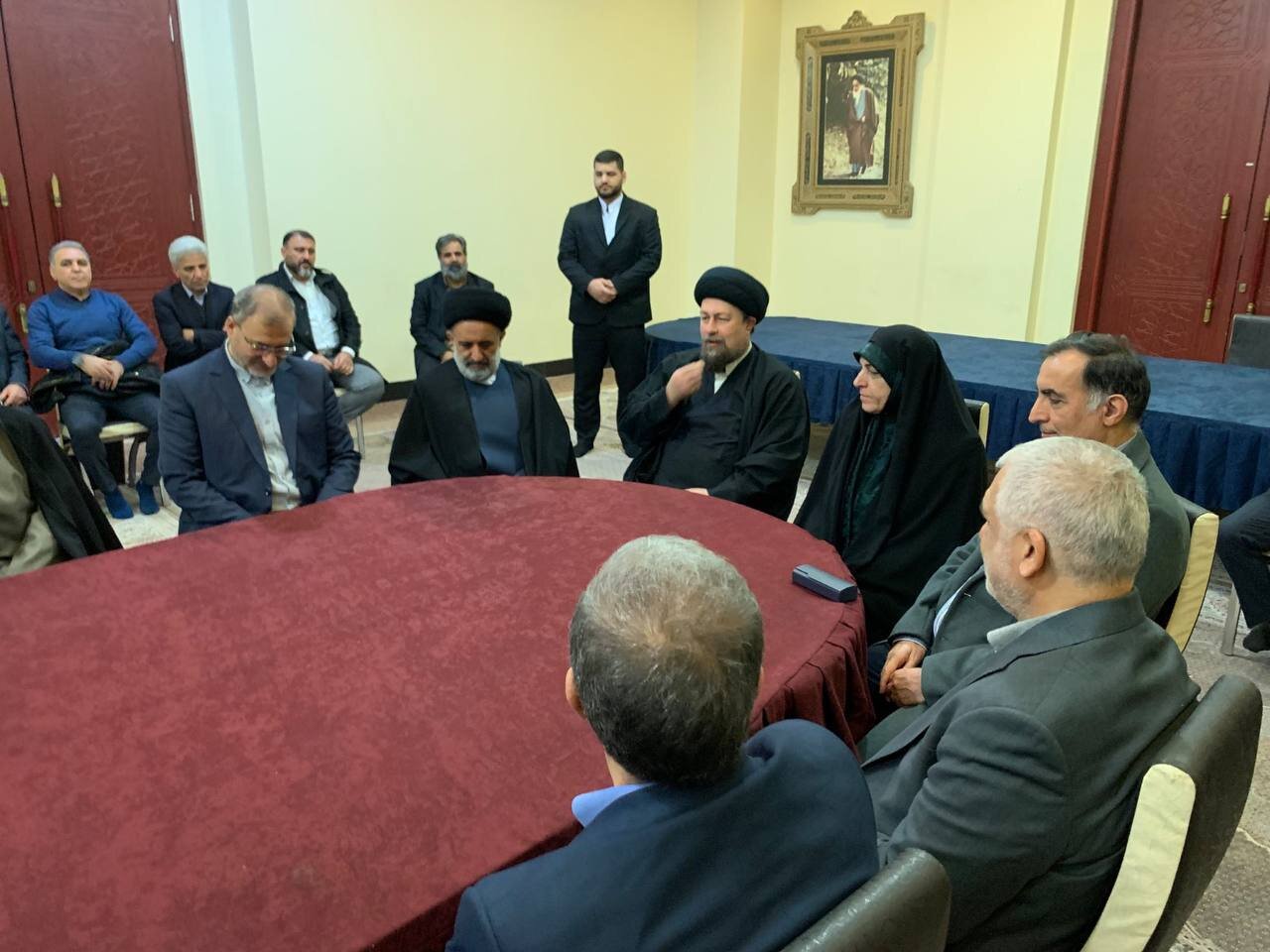 دیدار رئیس و مدیران بنیاد شهید با تولیت آستان امام خمینی(ره)