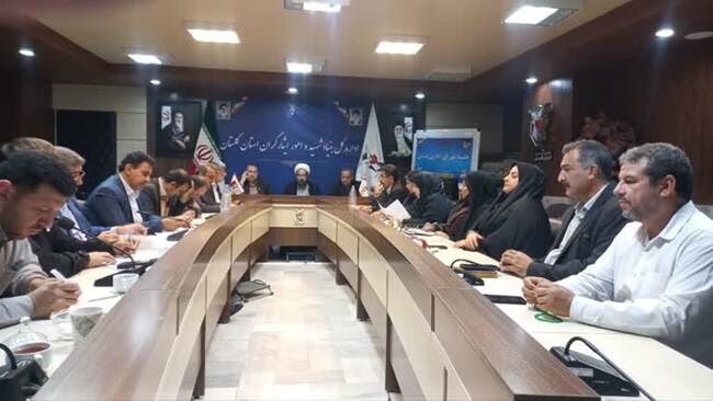 برگزاری جلسه شورای اداری بنیاد شهید استان گلستان