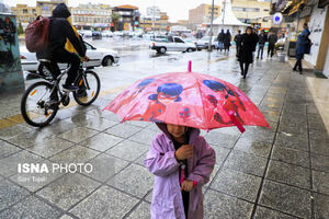 بارش باران در بیشتر نقاط کشور