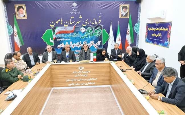 افتتاح فاز دوم پارک اداری شهرستان زهک