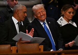 اولین واکنش اوباما به ویدیوی نژادپرستانه ترامپ