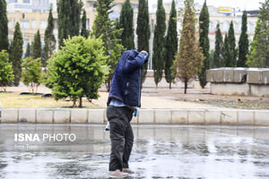 رگبار باران در برخی مناطق تهران